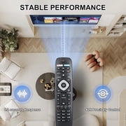 NH500UP Universal Remote Replacement for Philips Smart TV | Compatible with LCD, LED, 4K UHD Models