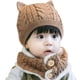 thumbnail image 1 of Set de gorro y bufanda Bienvenu con forro polar para bebés de 1 a 3 años, 1 of 6