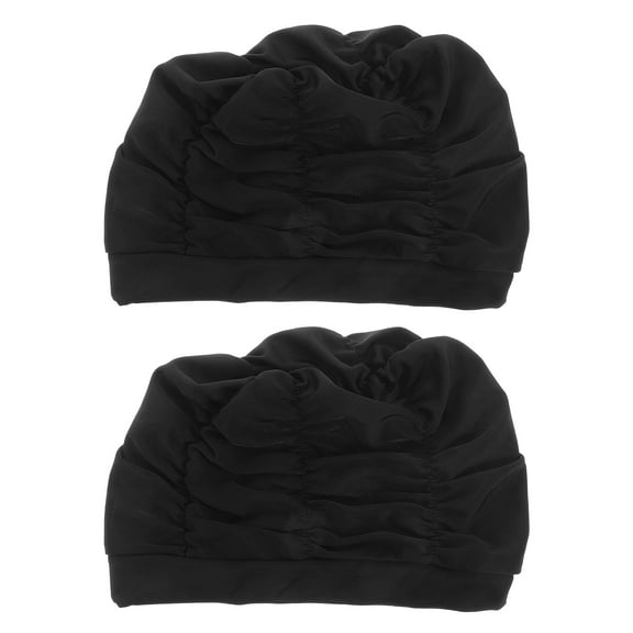 2pcs Swim Caps For Women Swim Cap For Long Hair Waterproof Swim Caps For Women Swimming Cap For Braids Large Swim Cap For Women