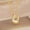 U, variant on XIAOLE Bubble Letter Necklace Gold, Gold Balloon Initial Letter Necklace for Women, Gold Plated Dainty Personalized Puffy Chunky Gold Necklaces,Valentine's Day Gifts For Mom wife Necklace