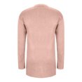 thumbnail image 4 of Plus Size Cardigan for Women Fall Long Sleeve Open Front Sweaters Casual Loose Solid Color Knitted Coats (Pink M), 4 of 6