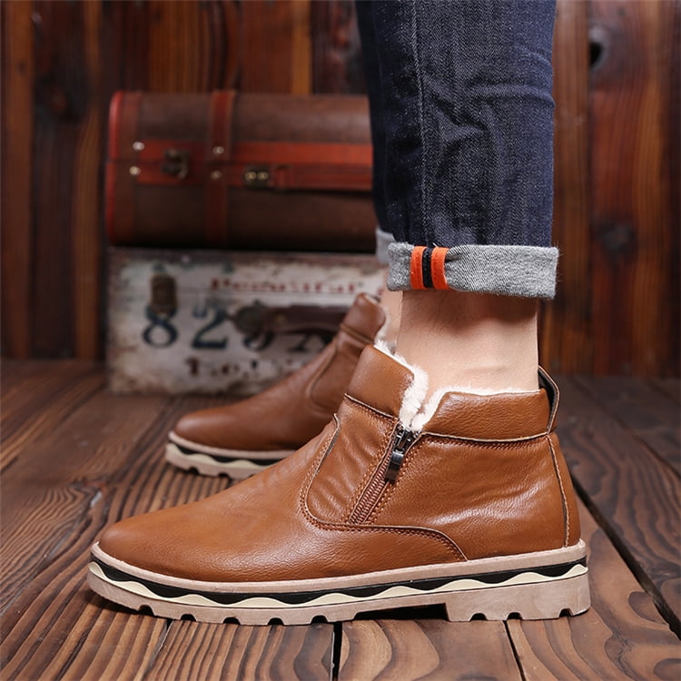 mens warm dress boots