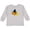 Athletic Heather, variant on Inktastic Funny Goldfish with Shark Fin Boys or Girls Long Sleeve Toddler T-Shirt