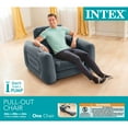 thumbnail image 6 of INTEX Inflatable Pull Out Sofa Chair Sleeper/Twin Sized Air Mattress (2 Pack), 6 of 6