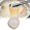 thumbnail image 1 of de de malla fina, escurridor de pasta, mango resistente antideslizante, colador de cocina con mango, colador de alimentos para albóndigas rosa BLESIY colador de cocina, 1 of 8