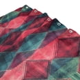 thumbnail image 3 of Yayeee Shower Curtain with Hooks 72"x72" Waterproof Fabric Bathroom Hanging Decor, Vibrant Green Tartan Pattern, 3 of 5