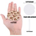 thumbnail image 2 of RYLABLUE Skull with Roses Flower Pink Set of 6 Car Coaster for Drinks, Absorbent Ceramic Stone Coasters Cup Mat with Cork Base for Home Kitchen Room Coffee Table Bar Decor, 2 of 5