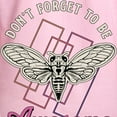 thumbnail image 3 of CafePress - Cicadas Don't Forget To Be Awesome Cicada Insects - Pullover Hoodie, Hooded Sweatshirt, 3 of 4