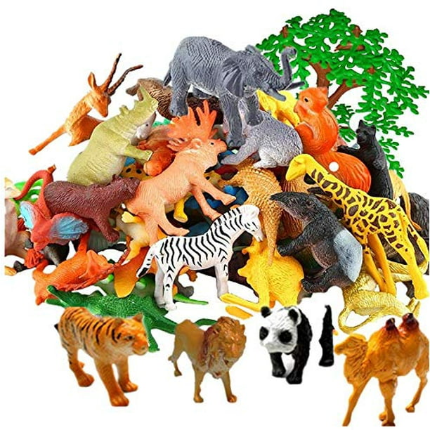 mini safari stuffed animals