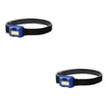 thumbnail image 2 of Soidarity Linterna frontal LED de 3 engranajes 150lm 3W Linterna frontal para exteriores IPX4 Linterna frontal impermeable con banda ajustable azul 2piezas Soidarity CBP156824, 2 of 6