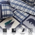 thumbnail image 4 of Juego de colcha Great Bay Home Lodge King Size de 3 piezas, 4 of 6