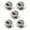 14mm, variant on 5 Pieces Silver Tie Tacks Blank Pins for DIY Brooches and Badges Cabochon Trays