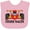 AD-Pink, variant on Inktastic Race Car Racing Boys Baby Bib