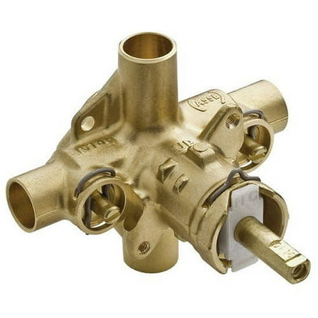 - Moen 2570 1/2 Inch Sweat Posi-Temp Pressure Balancing Rough-In Valve