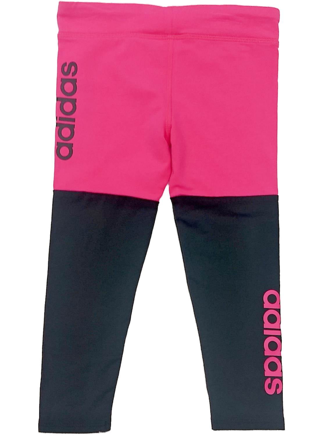 pink and black adidas pants