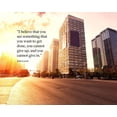 thumbnail image 2 of ArtsyQuotes 32x26 Gold Ornate Wood Framed with Double Matting Museum Art Print Titled - John Lewis Quote: You Cannot Give Up, 2 of 4