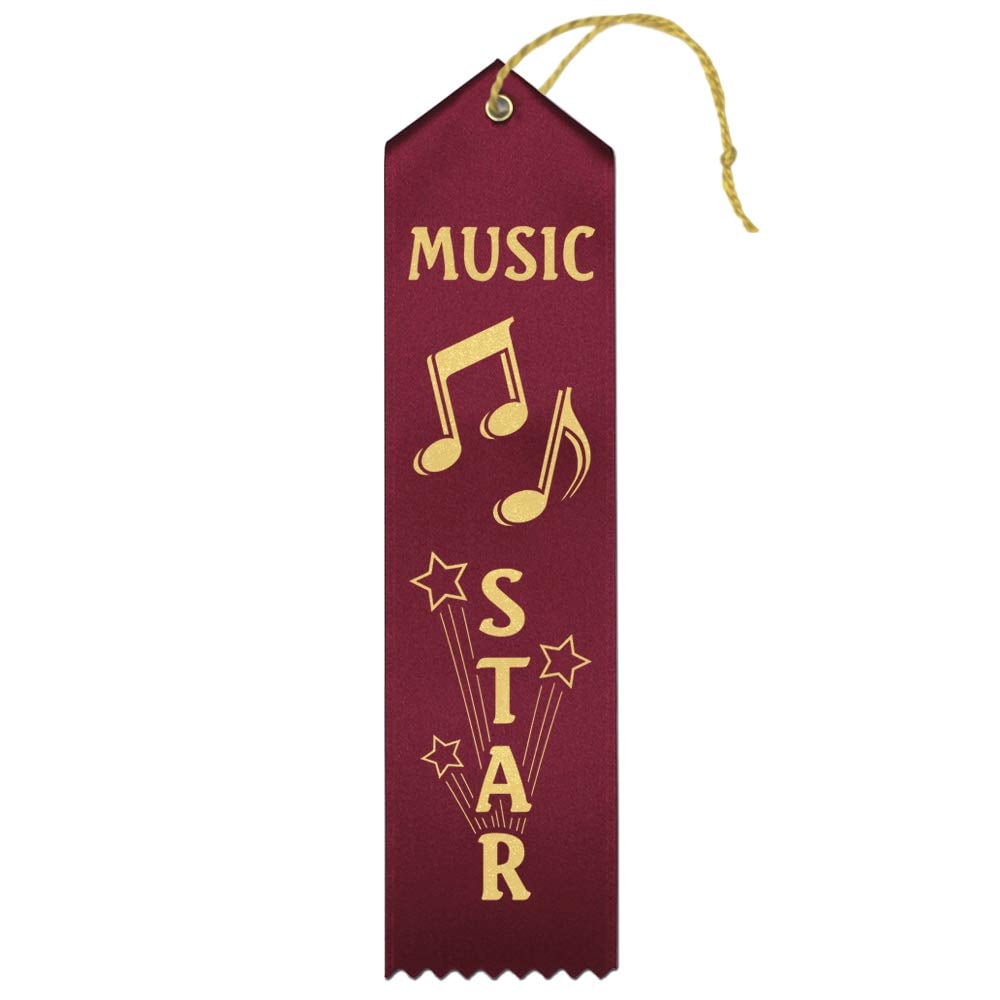 RibbonsNow 5th Place Award Ribbons – 100 Pack, Maroon With Gold, Perfect For Any Event