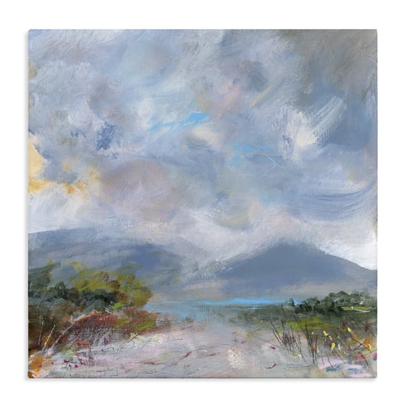 Stupell Industries Expressive Mountain Mists Canvas Wall Art, design by Leslie Birch