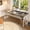 Grey, variant on Fnova 63" Computer Desk with Storage Shelf, Study Writing Desk Work Station, Executive Desk with Metal Frame, Rustic Brown
