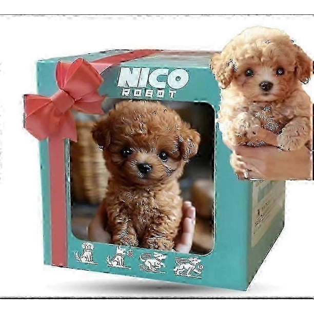 2025 New Robot Dog For Adults, Ai Robotic Dog, Nicoo - My Realistic Robot Puppy That Acts Like A Real Puppy - Walking, Barking, Tail Wagging