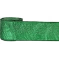 thumbnail image 3 of Glitter Wired Ribbon Decorations for Christmas Tree, Xmas Ribbons for Wreath DIY Crafts Farmhouse Home Outdoor Party Decor, 2.5" x 10 Yards x 1 Roll, 3 of 8