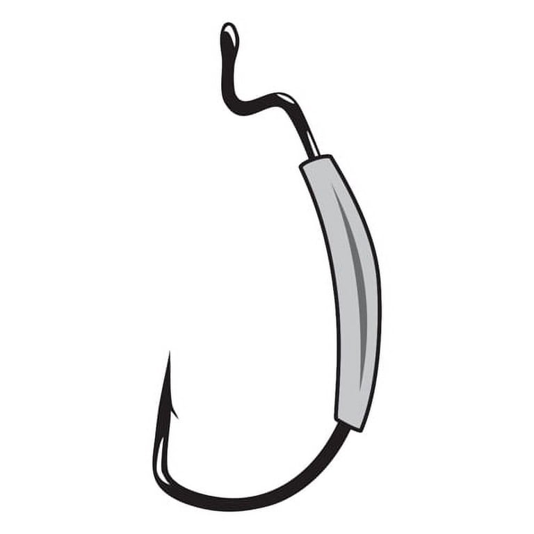 Gamakatsu 242413 Wide Gape Deep Throat Worm Hook NSB Size 3/0,5/pack