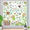 thumbnail image 7 of 9 Sheets Spring Theme Window Sticker Double Sided Reusable Decal for Home Office, 7 of 7