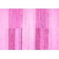 thumbnail image 1 of Ahgly Company Indoor Rectangle Solid Pink Modern Area Rugs, 4' x 6', 1 of 4