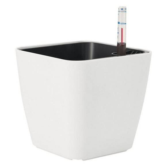 Self Watering Flower Pots Planter Seedling Nursery Pots for Pot Plants Garden Square S