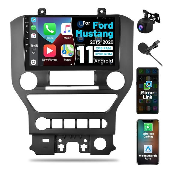 Stereo for Ford Mustang 2015-2020 Carplay Android 2G 32G