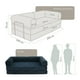 thumbnail image 4 of Sofá Cama De Espuma Sellada Al Vacío 2 Plazas Japandi Tenka Navy Blue, 4 of 6