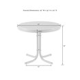 thumbnail image 2 of Pemberly Row Table d'Appoint Rétro Contemporaine pour Extérieur en Corail Brillant, 2 of 8