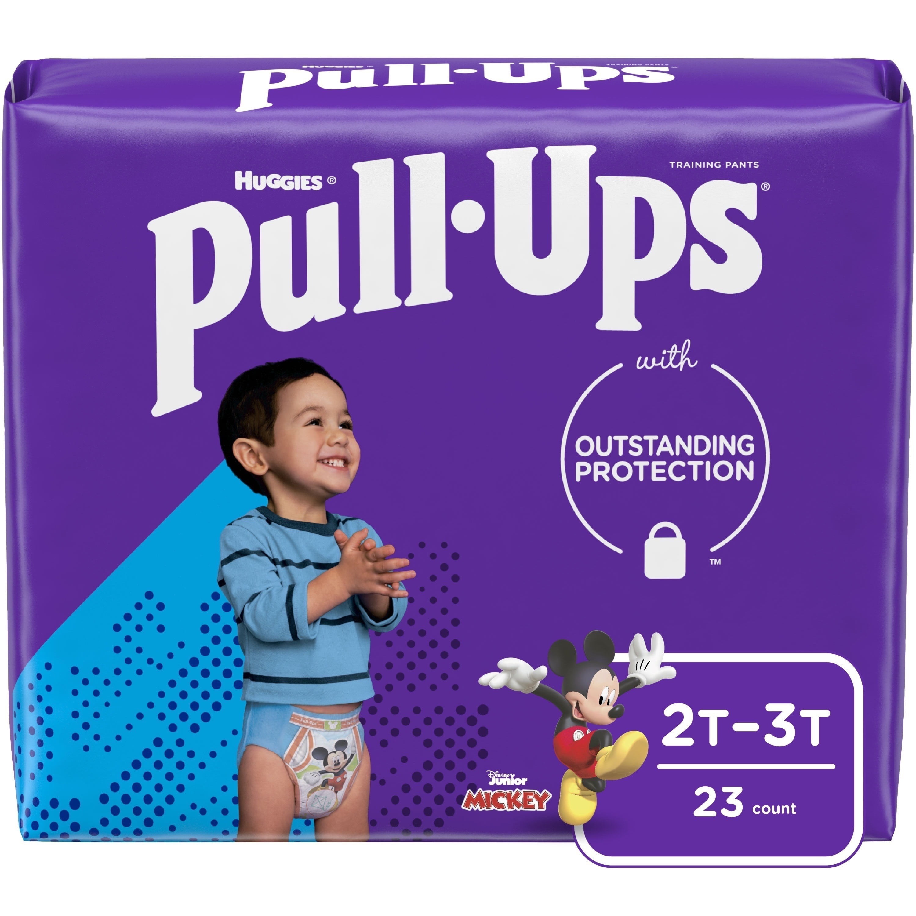 Pull-Ups Boys' Potty Training Pants, 2T-3T (16-34 lbs), 23 Count (Select for More)