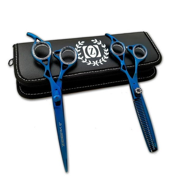 Haircutting Shears 6" Sharp Hair Scissors Barber Shears Titanium Razor TIJERAS