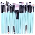 thumbnail image 2 of Pinceles de maquillaje, Kit de maquillaje 20 pinceles para ojos Pinceles de maquillaje Herramientas de belleza Pinceles de maquillaje plegables, 2 of 4