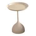 thumbnail image 3 of Elodie Table d'Appoint Ronde en Fer Base Stable Table Basse pour Salon Chambre Bureau Hauteur 60 cm, 3 of 8