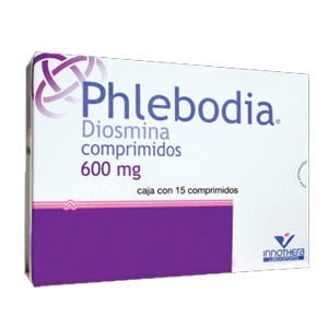 Diosmina Phlebodia 600 mg 15 comprimidos