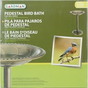 Pedestal Resin Bird Bath-Anitque Bronze Effect