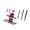 Big auxiliary set, variant on Multiple Purpose Cabinet Door Mounting Aid Highlighting Accuracy Drilling Cavities And Secure Clamping Structure