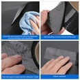 thumbnail image 4 of 100mm*6m RV Underbelly Tape Mobile Home Underbelly Tape RV Underbelly Material Waterproof Fabric Repair Tape Strong Adhesive Camper Trailer Belly Bottom Repair Patch, 4 of 4