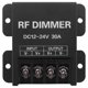 thumbnail image 2 of 2X 12V RF LED Dimmer Brillo Inalámbrico Controlador Remoto de 3 Teclas DC 12V- 24V 30A 360W 720W para 5050 3528 Luces de Tira de Un Solo Color, 2 of 5