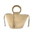 thumbnail image 1 of Kendall & Kylie Straw Tote, 1 of 2
