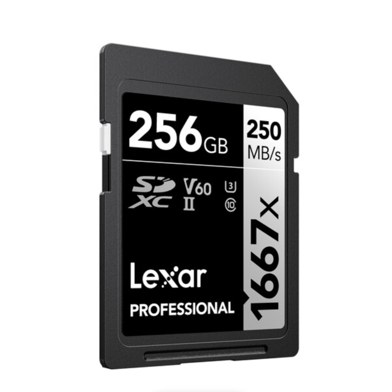 Lexar Professional 1667x UHS-II SDXC Memory Card - 256GB (2-Pack)