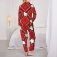 thumbnail image 5 of Lsque Sanrio Pattern Long Sleeve Pajama Set for Women - Soft 2-Piece Sleepwear and Loungewear Set with Pockets, Comfy Nightwear, 5 of 8