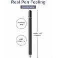 thumbnail image 7 of Stylus for Nokia T20/T21 - Touch Screen Pen Fiber Tip Aluminum Lightweight Black, 7 of 7