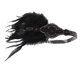 thumbnail image 5 of Diadema de de los años 20, de bodas, dorado Colcomx Mujeres Flapper Headband, 5 of 8