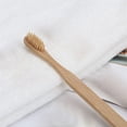 thumbnail image 4 of Bamboo Toothbrush Set, Biodegradable Handle, Soft Bristles for Gum Care, Eco Friendly Oral Care, 4 of 8