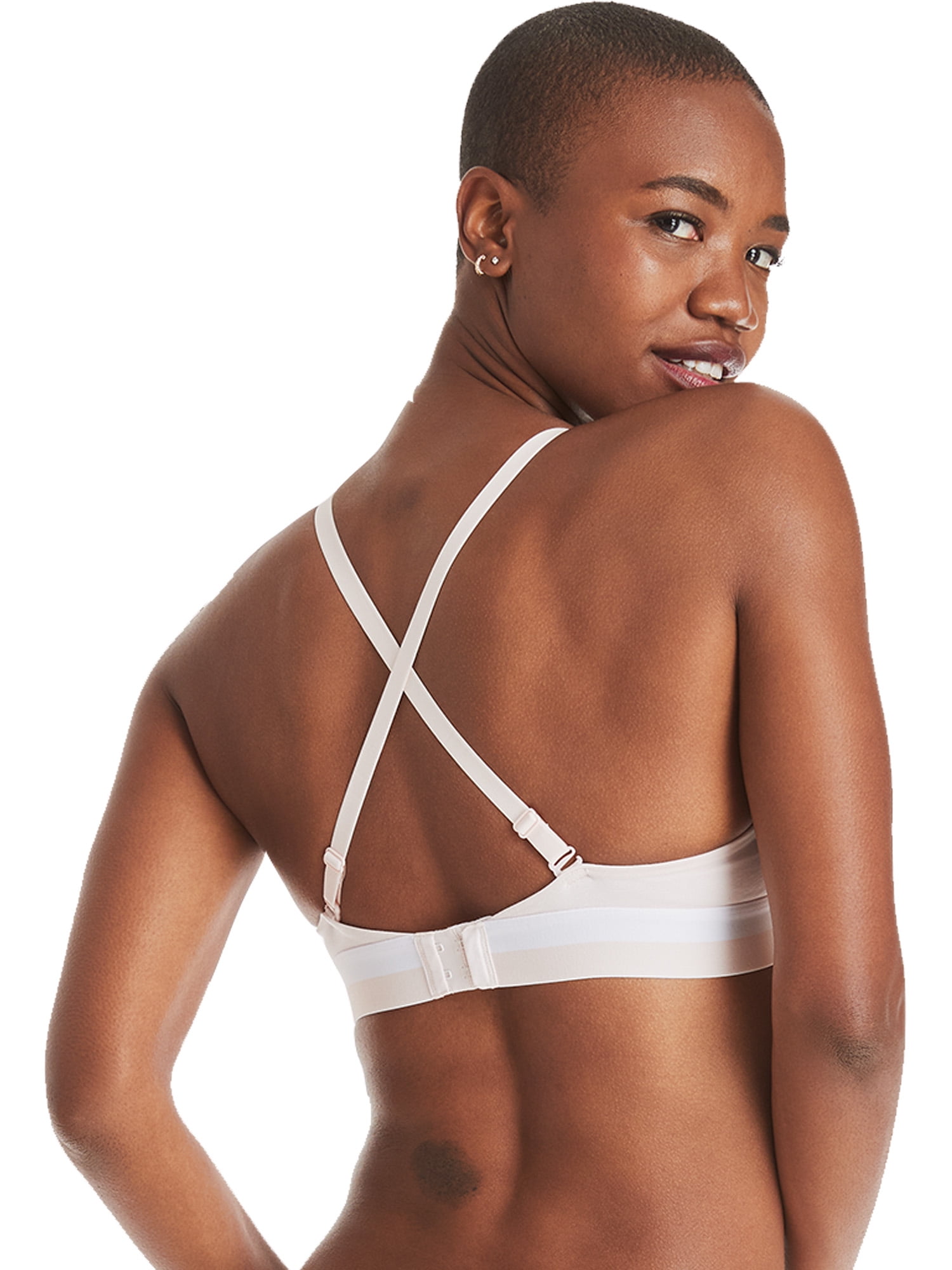 Womens Wireless Bra, Natural Lift Modal Full-Coverage Bra, Sizes S-2X+ (Plus Sizes Available)