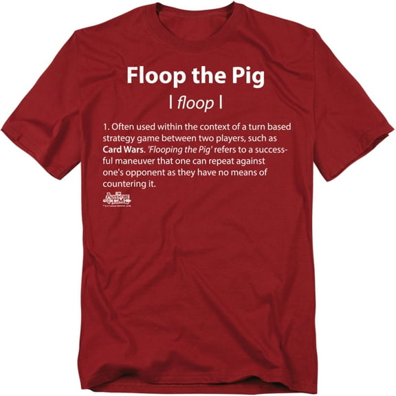 Adventure Time - Floop The Pig - Short Sleeve Shirt - XXX-Large