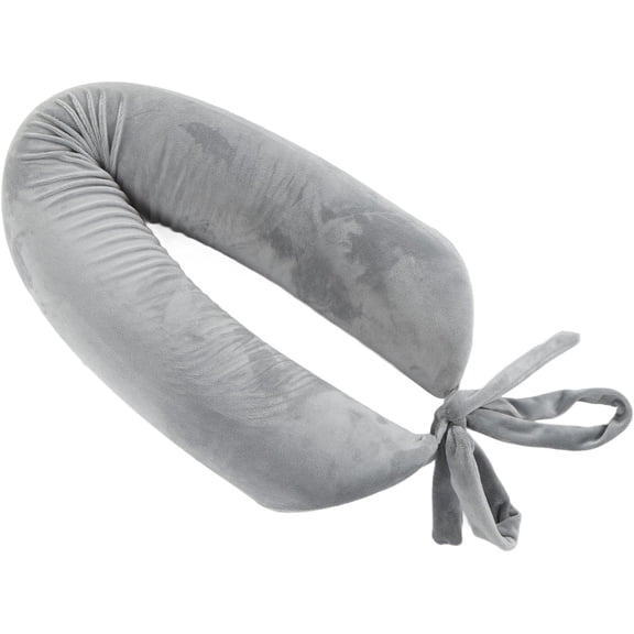 1Pack Scoliosis Waist Pillow for Sleeping Night, Lumbar Roll Support Pillow, Lumbar Back Support Pillow - Adjustable Belt, Reduce Soreness